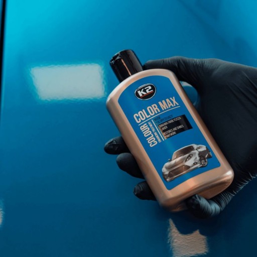 Modrý Ľahko aplikovateľný K2 Color Max Wax