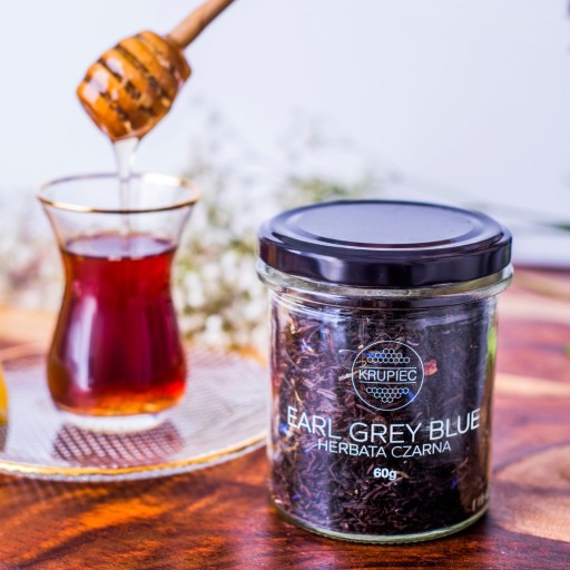 EARL GREY BLUE PREMIUM ČIERNY LISTOVÝ ČAJ SMOTANOVÝ DARČEK 60 G