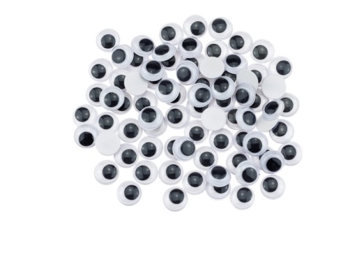 Pohyblivé oká 12mm 80ks