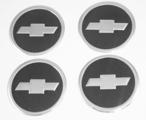Nálepky CHEVROLET 60mm, emblémy, kryty kolies, ráfiky