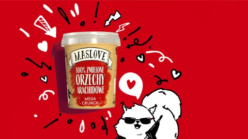 ARAŠIDOVÉ MASLO CRUNCHY 100% MASLOVE ARAŠIDOVÉ MASLO