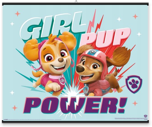 Plagát Paw Patrol Girl Power 50x40 cm pre deti