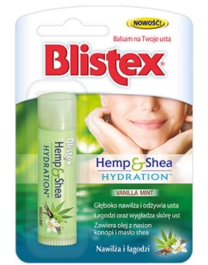 Balzam na pery Blistex, Hemp & Shea, 4,25 g