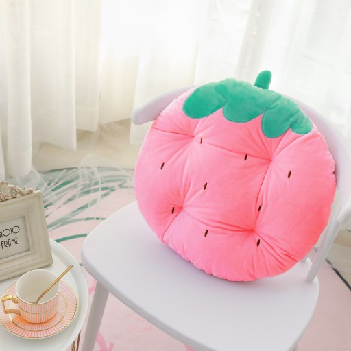 MÄKKÝ PLYŠOVÝ VANKÚŠ OVOCNÝ VÝBER 35 CM