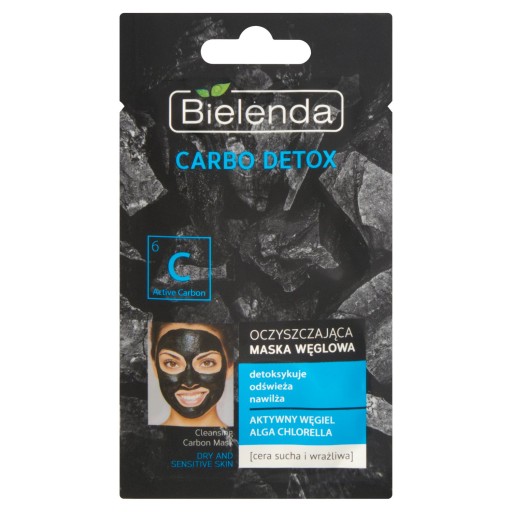 BIELENDA CARBO DETOX Cleanse Pleťová maska