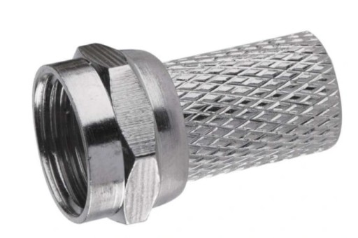 Antenna F Plug 6,8 mm koaxiálny kábel so zásuvkou Koniec