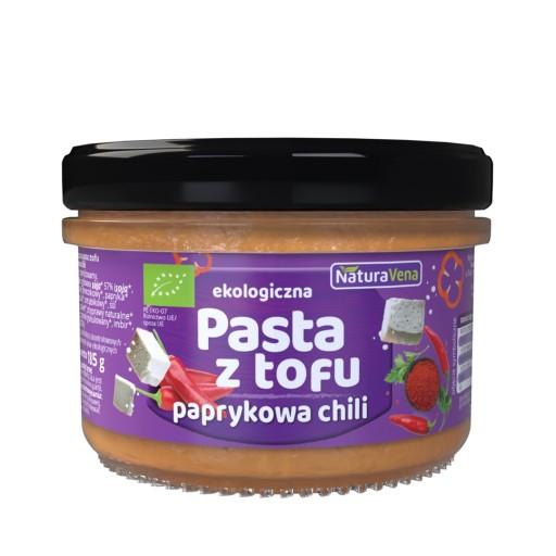 TOFU PASTA S CHILI PAPRIKOU, BIO, 185 g - NATURAVENA