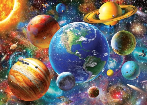Diamantový vyšívací SET COSMOS Diamantová maľba 5D OBRÁZKY diamantov