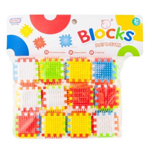 BLOKOVÉ stavebné oblátky BLOKY KREATÍVNYCH BLOKOV PRE DETI HÁDANKA