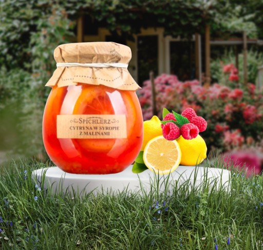 Citróny Malinový sirup 260g citróny na čaj Spichlerz Deň žien
