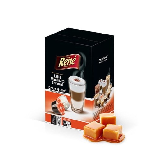 Dolce Gusto Rene Latte Macchiato KARAMELOVÉ kapsuly