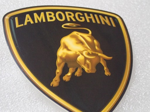 NÁLEPKA S LOGOM LAMBORGHINI SUPERCARS 8,3 x 9,3 cm