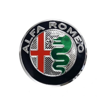 Hliníkový emblém pre volanty Alfa Romeo 55 mm