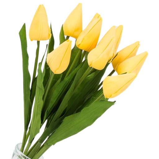 TULIPÁNOVÉ TULIPÁNY UMELÉ KVETY TULIPÁNY KYTIČE KONÁTKY DO VÁZY