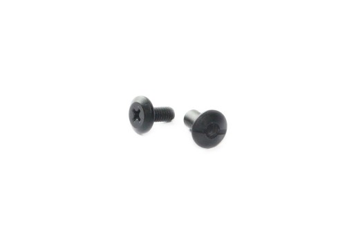 Skrutka s priechodným otvorom 'Chicago' - Flat Top - 9,6 mm