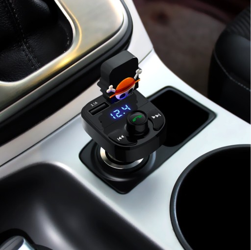 BLUETOOTH FM VYSIELAČ MP3 NABÍJAČKA PREHRÁVAČ 2X USB AUDIO BT