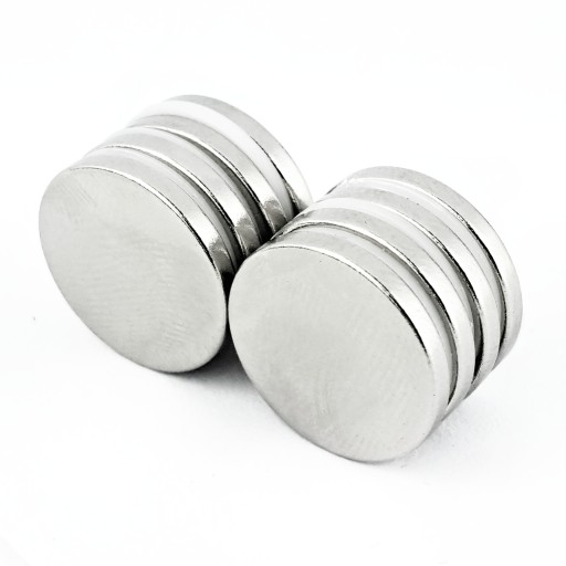 VALEC NEODYMOVÝ MAGNET 16x2 N38 SADA 8 ks