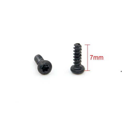 4X ČIERNA SKRUTKA T6 TORX PRE XBOX SÉRIE X S PAD