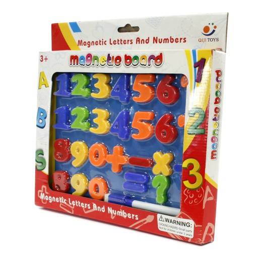 MAGNETICKÁ TABUĽA S ČÍSLAMI NA UČENIE MATEMATIKY