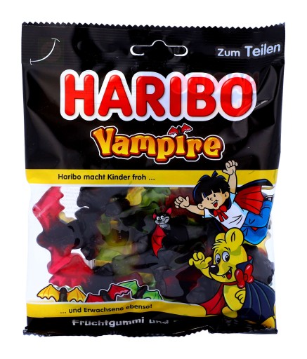 HARIBO Ovocné želé sladké drievko Vamps 175g DE