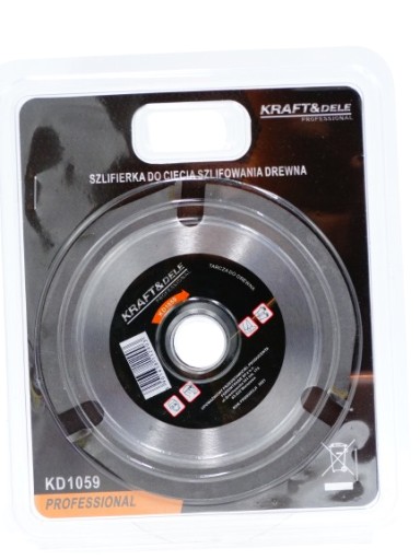Kotúč na rezanie dreva do brúsky Widia 125mm 22,2mm bezp