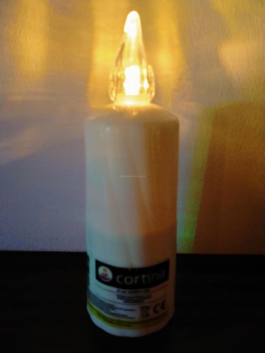 ELEKTRICKÁ VLOŽKA DO LED SVIEČKY CONO 16CM MIX NA CINTORÍN