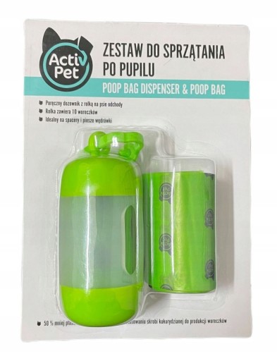 Sáčky na exkrementy Activ Pet + Zásobník