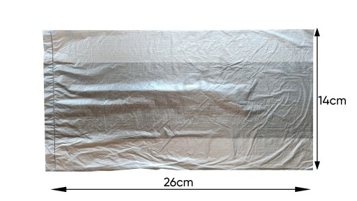 Fóliové vrecká HDPE vrecúška na raňajky 14/4/26 22/26 hrúbka 0,5kg