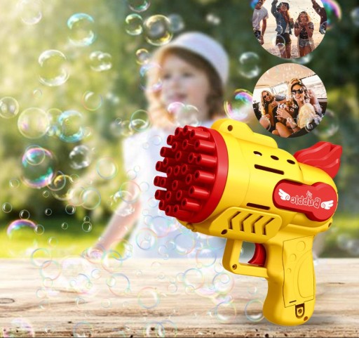 Gun Bubble Machine Bazooka Bubbles