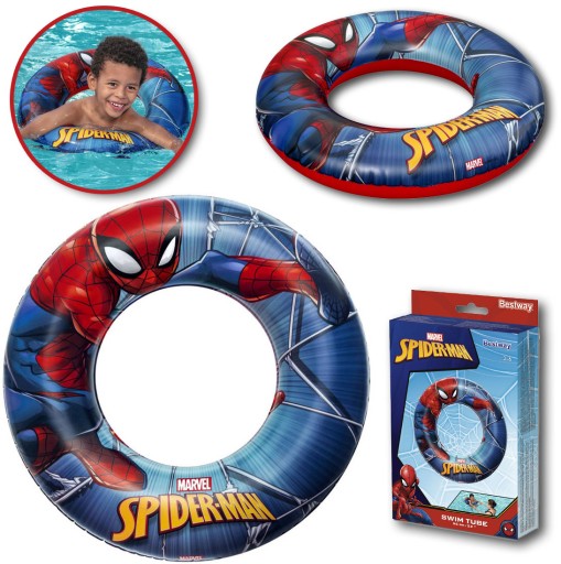 NAFUKOVACIA ZÁHRADNÁ PLÁŽOVÁ LOPTA PRE DETI NA HRU SPIDERMAN BAZÉN