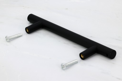 ÚCHYTKA NA NÁBYTOK ČIERNA ÚCHYTKA NA NÁBYTKO KUCHYŇSKÁ SKRIŇKA ÚCHYTKA 128MM