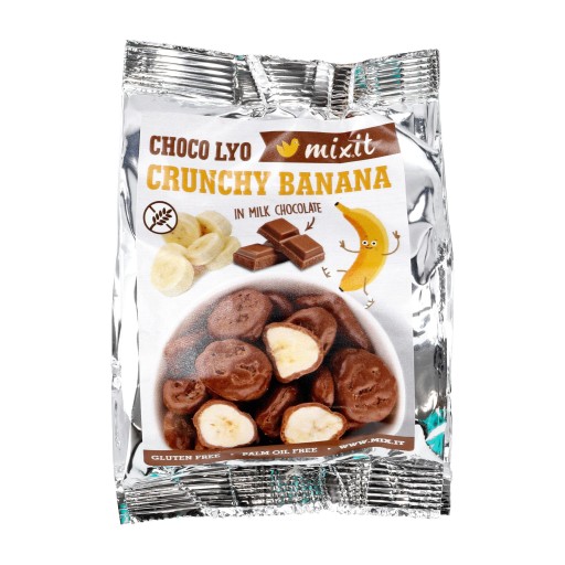 Mixit chrumkavé banány v čokoláde do vrecka
