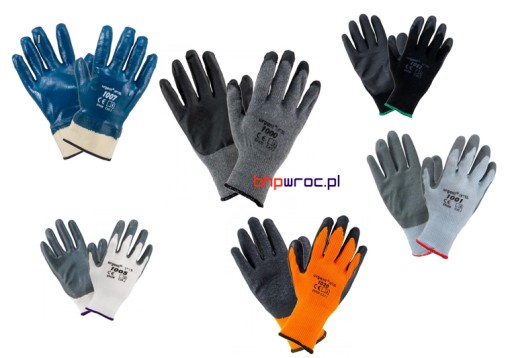 Nitrilové ochranné rukavice URGENT 1006 Cotton CE I Construction 10