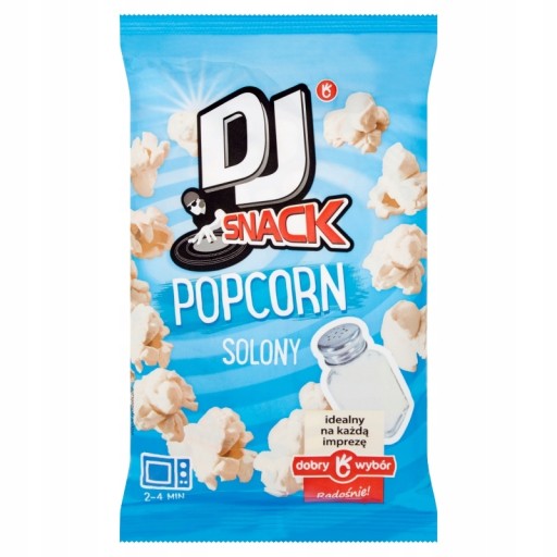 DJ popcorn do mikrovlnky solený 90g