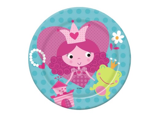 Papierové taniere Princess and the Frog 18cm 6ks