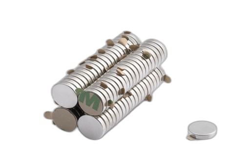 Neodymový magnet 10x1,5 valcový s lepidlom s 3M silnou páskou