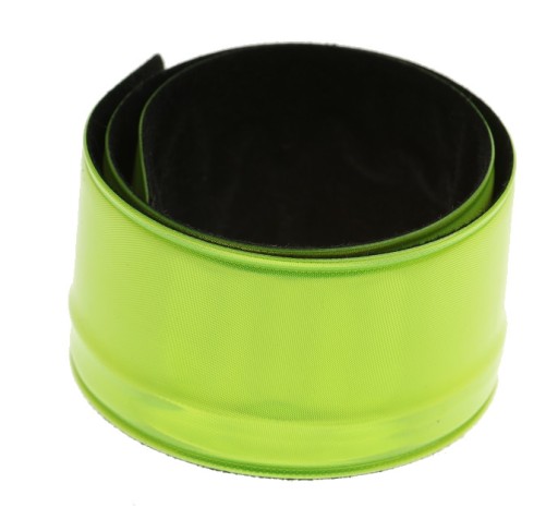 Hi-VIS náramok, reflexný, bezpečnosť na cestách, samosvorný