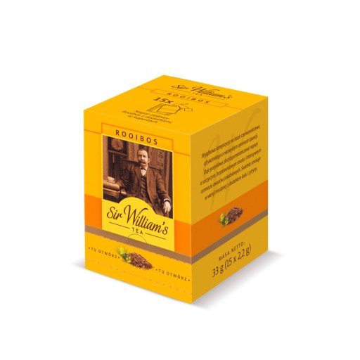 Sir William's Tea Rooibos bez čaju - 15 vrecúšok