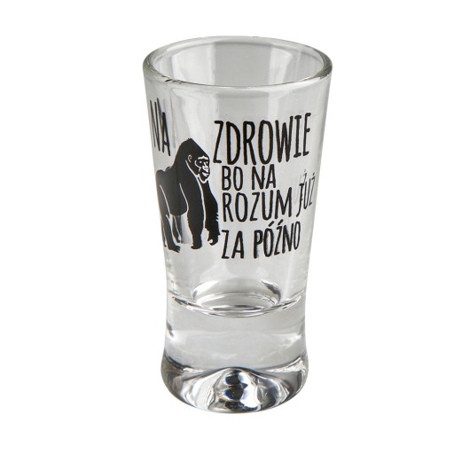 OKULIARE NA VODKU HUMOR ANIMALS 25 ml SET