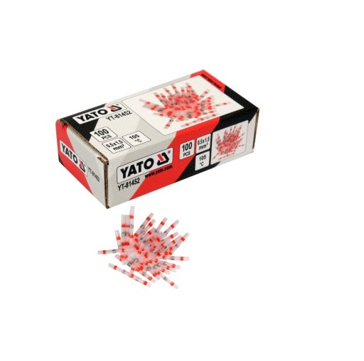 Teplom zmrštiteľný polyetylénový návlek S YATO CÍNOVOU