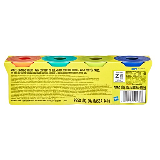Hasbro Play-Doh Play-Doh Set 4 trubíc E4867