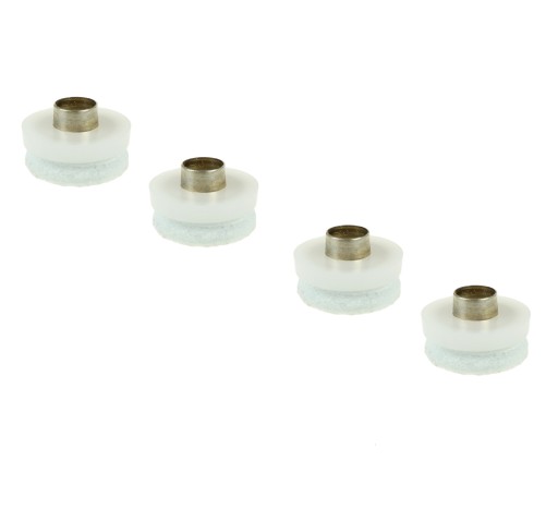 20x klzák s kruhovou plstenou nábytkovou pätkou 19 mm