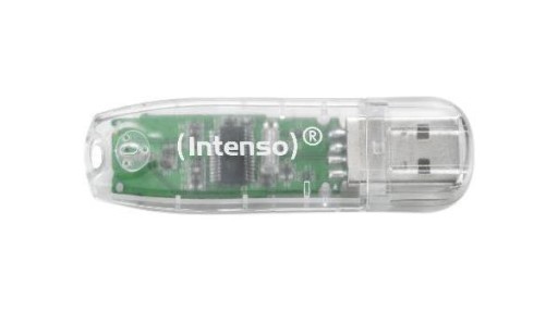 Intenso Rainbow Line USB 2.0 32Gb transparentný (3