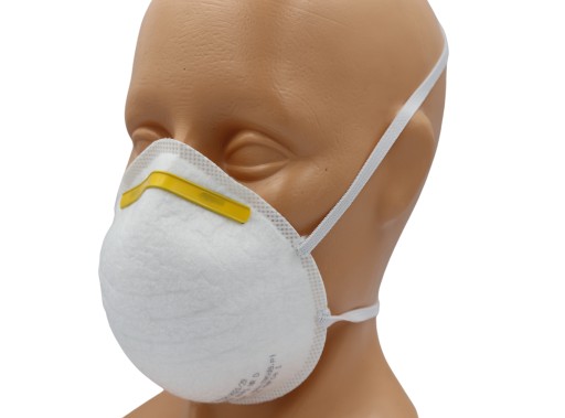 MASKA BEZ VENTILU P1 POLMASKA FFP1 POLSKÝ VÝROBOK