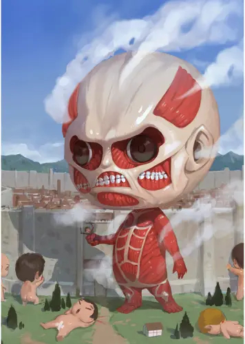 Plagát Anime Manga Attack on Titan aot 113 A3