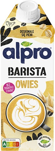 Alpro OATABLE BARISTA Rastlinný nápoj bez laktózy pre vegánskych baristov 0,75l