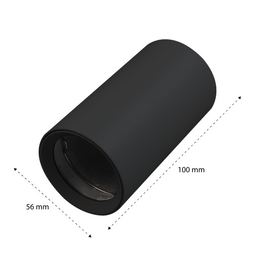 POVRCHOVÉ Stropné svietidlo HALOGÉN LED TUBE GU10