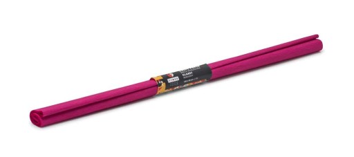 Krimpovaný hodvábny papier FUCHSIA 50cmx200cm