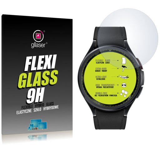 Hybridné sklo Glaser FlexiGlass 9H pre Samsung Galaxy Watch6 Classic 47