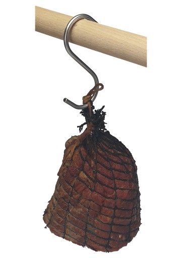 S-408 Háčiky na fajčenie, neostré, hrubé, 8 cm, 10 ks